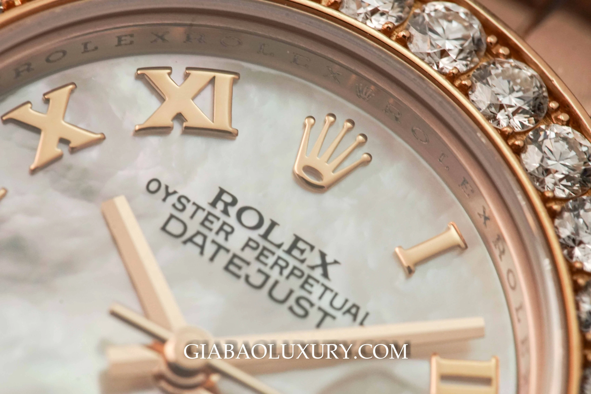 Rolex Pearlmaster 80315: vỏ Everose 29 mm và mặt xà cừ — ảnh chi tiết 12