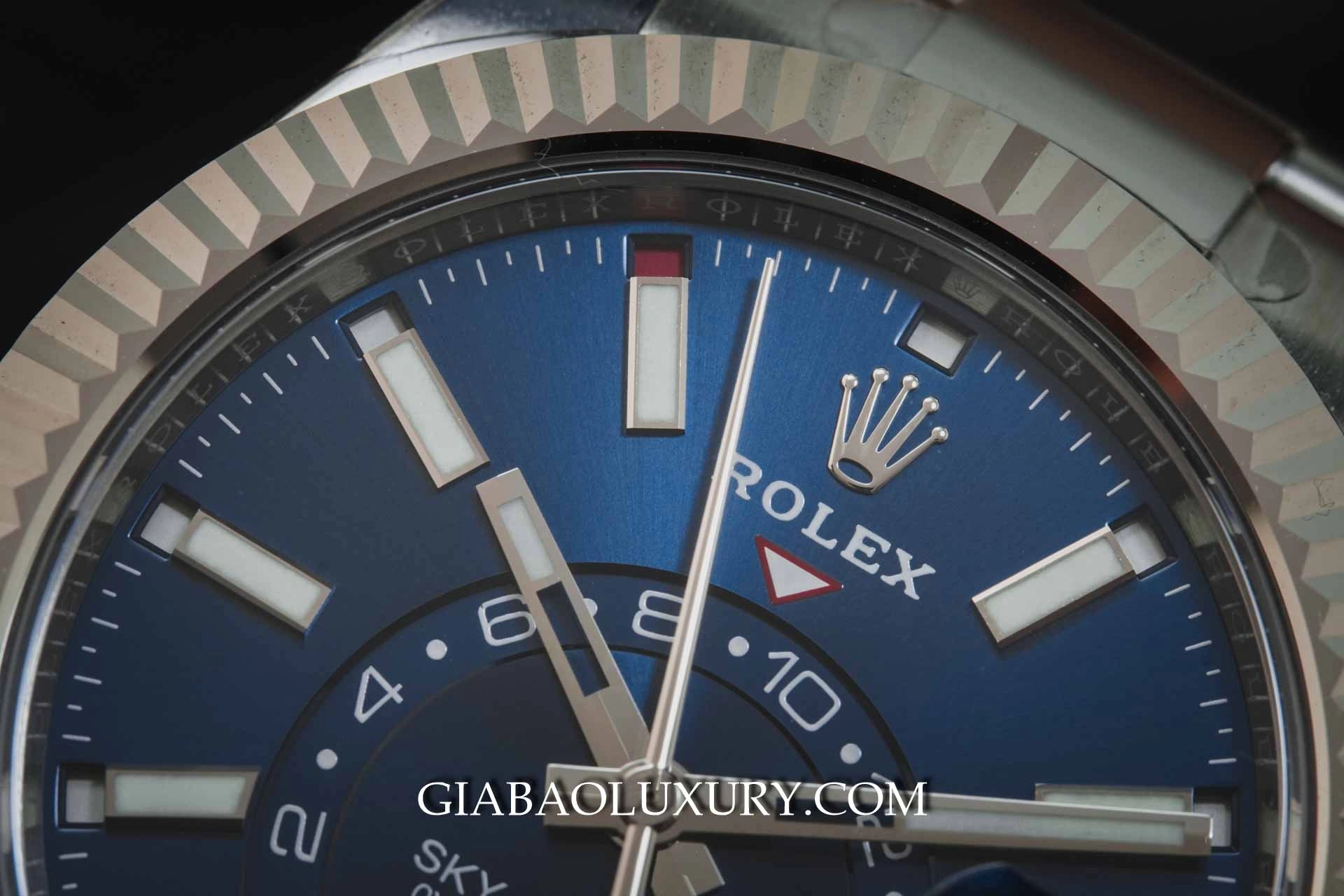 Rolex Sky-Dweller 326934: lịch thường niên và hai múi giờ — ảnh chi tiết 11
