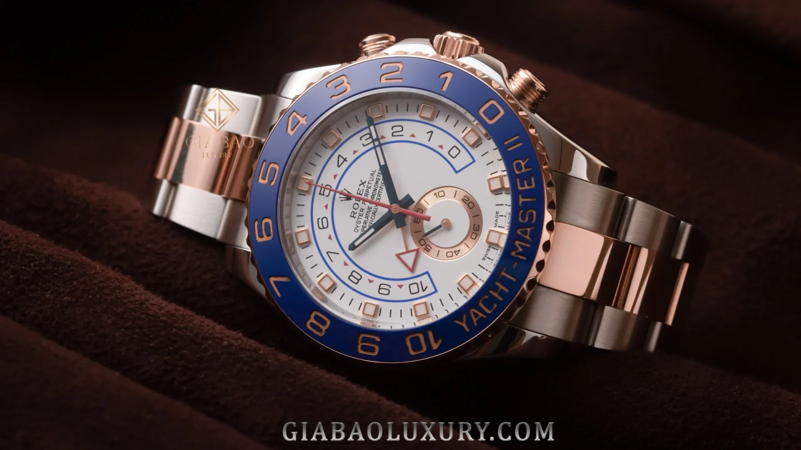 Rolex Yacht-Master II 116681: cơ cấu đếm ngược
