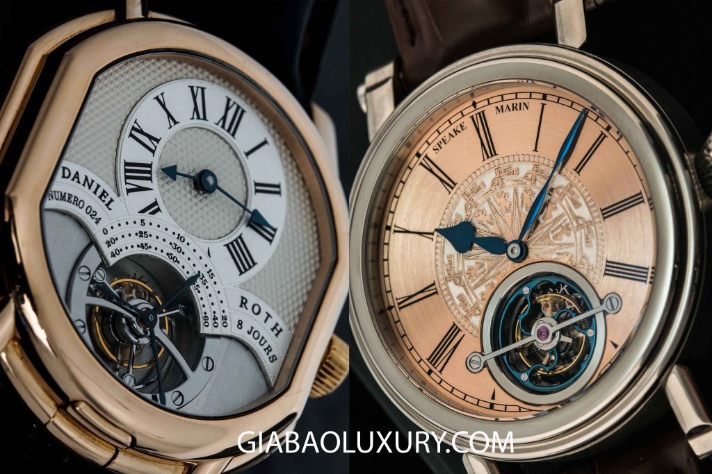 Speake-Marin Đông Sơn Tourbillon cạnh Daniel Roth Tourbillon 8 Days