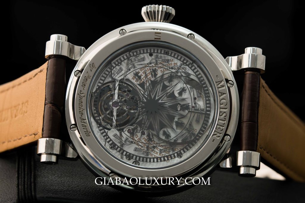 Mặt sau Speake-Marin Đông Sơn Tourbillon