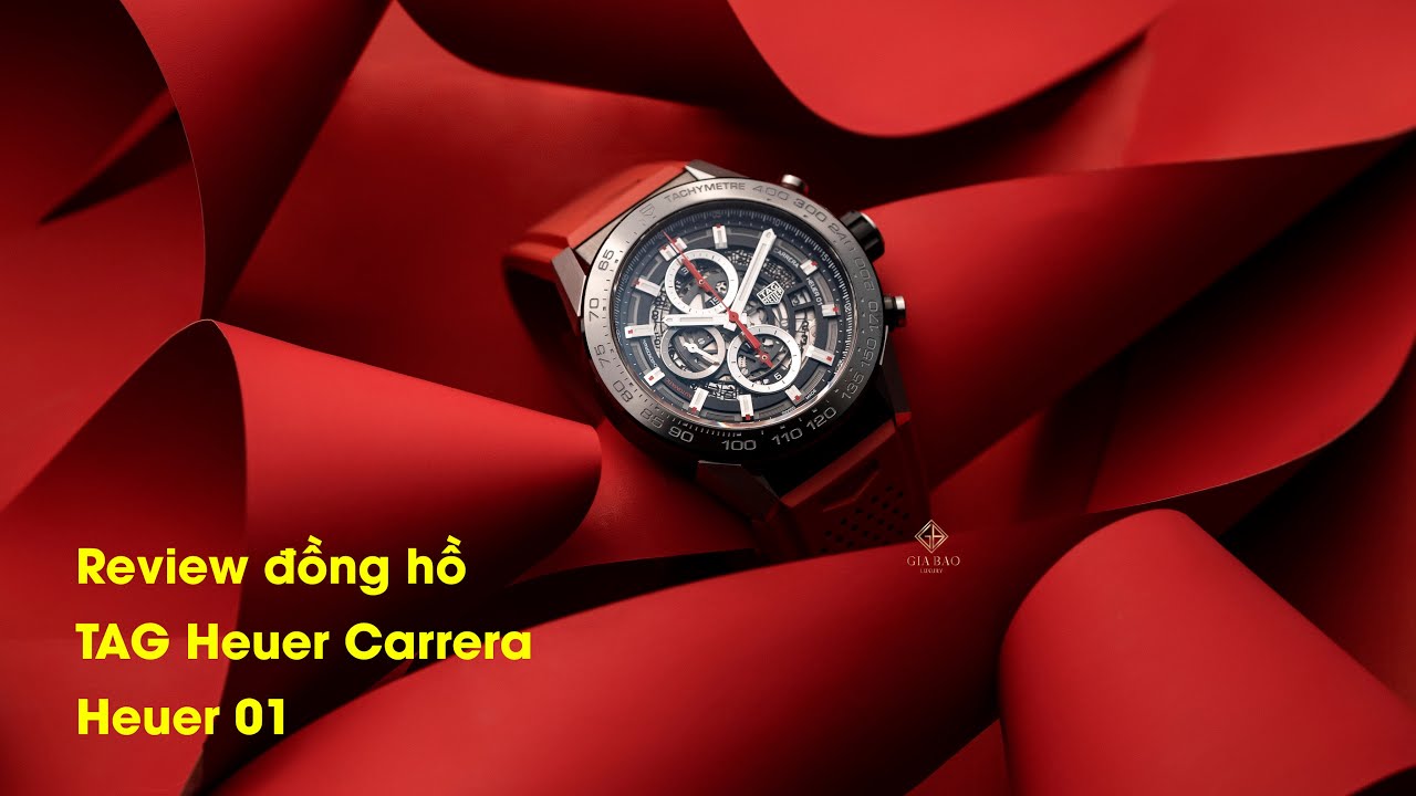 TAG Heuer Carrera Heuer 01: cấu trúc 45 mm