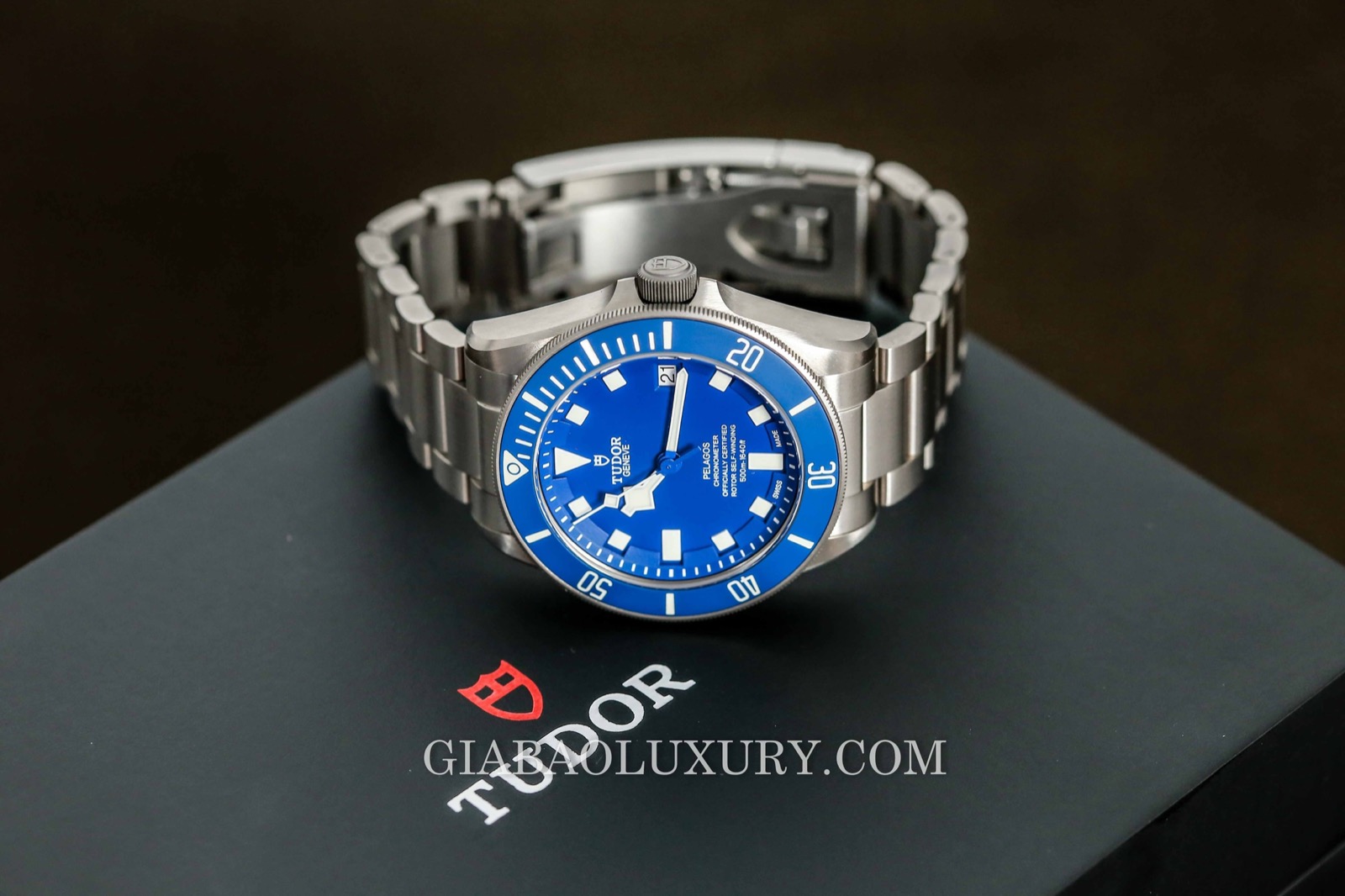 Tudor Pelagos 25600TB vỏ titan