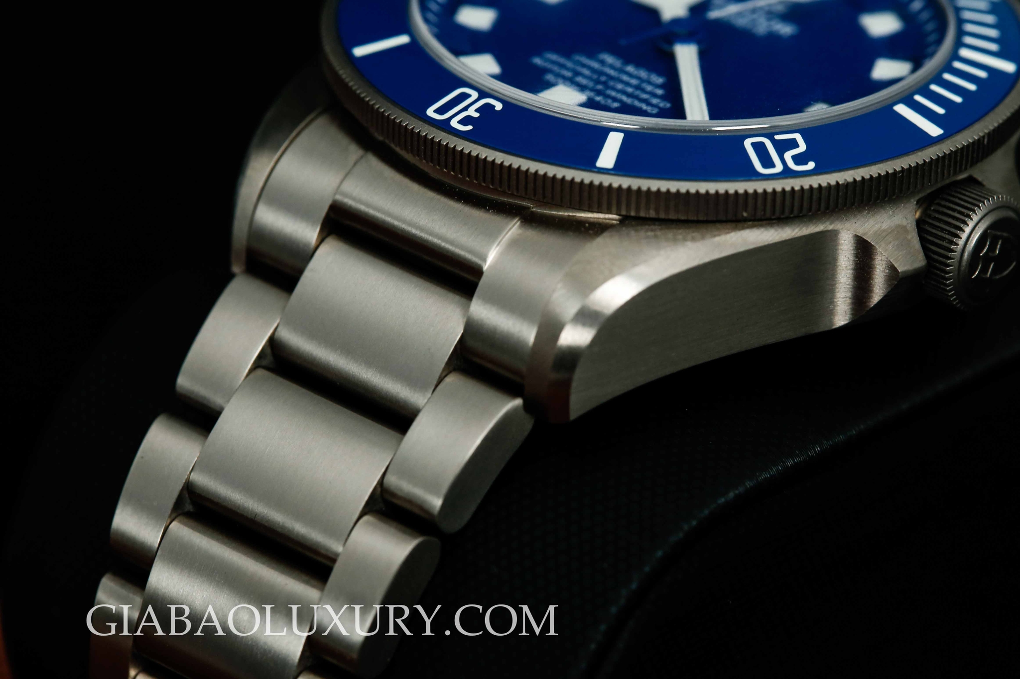 Chi tiết vỏ titan và bezel Tudor Pelagos 25600TB