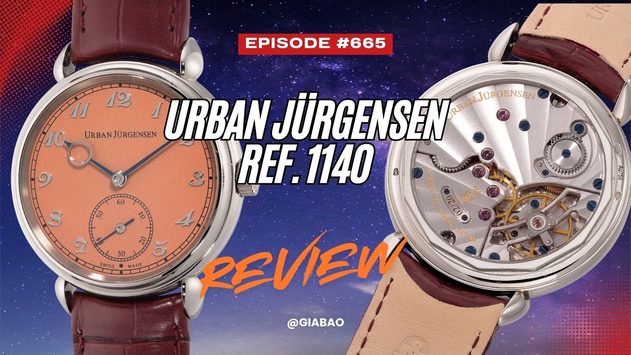 Urban Jürgensen Ref. 1140: nổi bật ở thiết kế