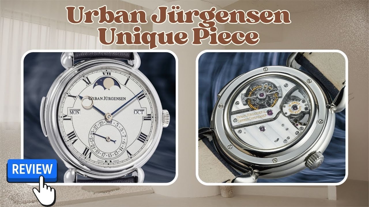 Urban Jürgensen độc bản: ba cơ cấu phức tạp