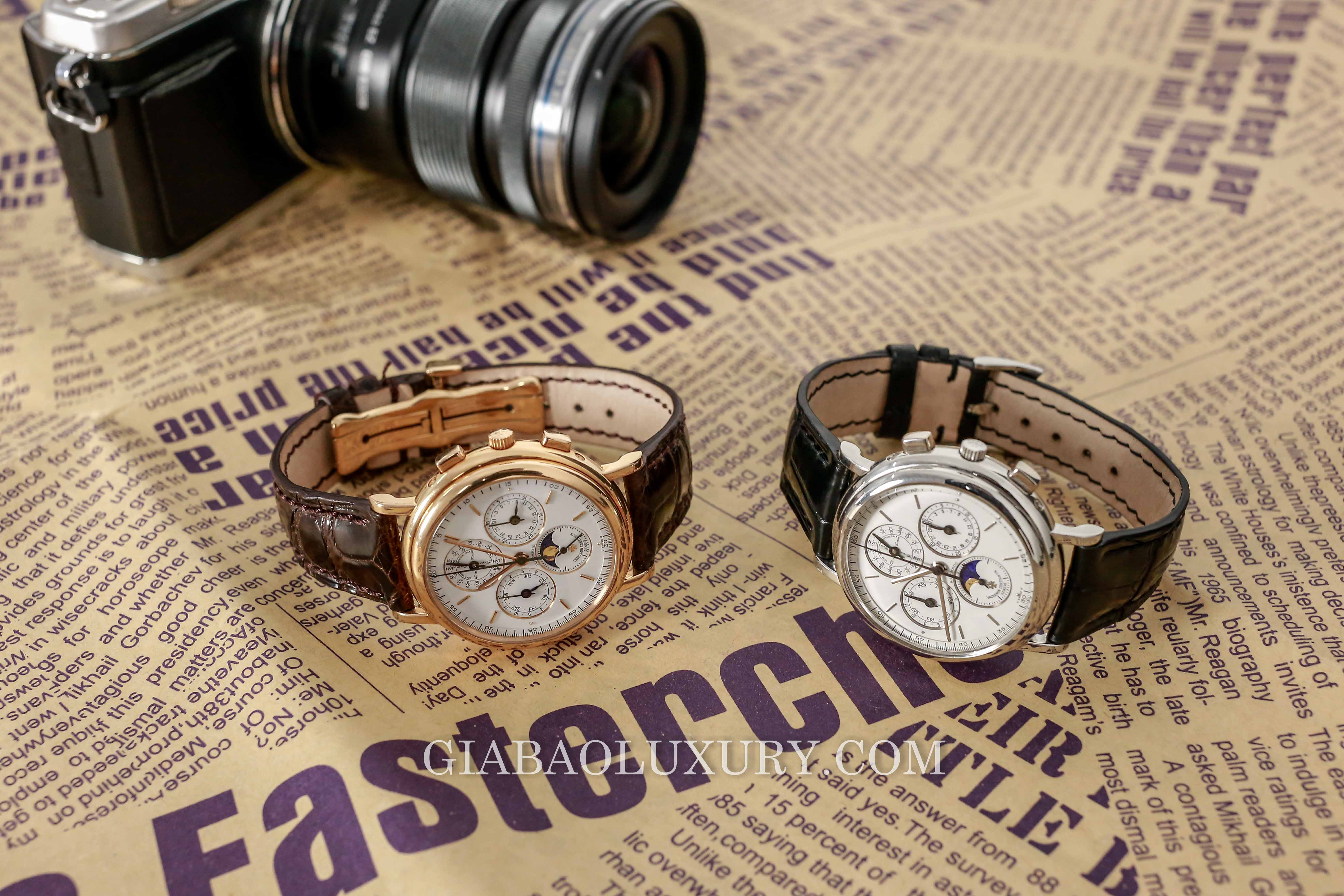 Vacheron Constantin Ref. 49005 vàng hồng và platinum
