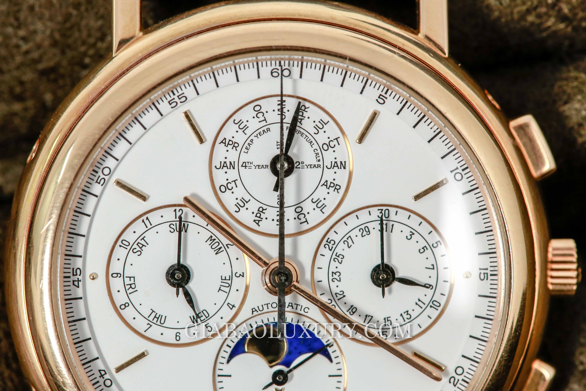 Mặt số Vacheron Constantin Ref. 49005 bằng vàng hồng
