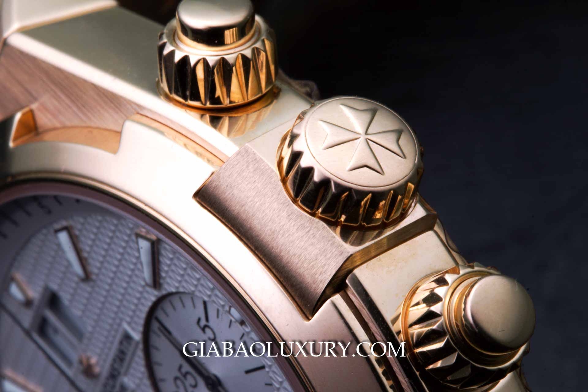 Vacheron Constantin Overseas Chronograph 49150 vàng hồng — ảnh chi tiết 7
