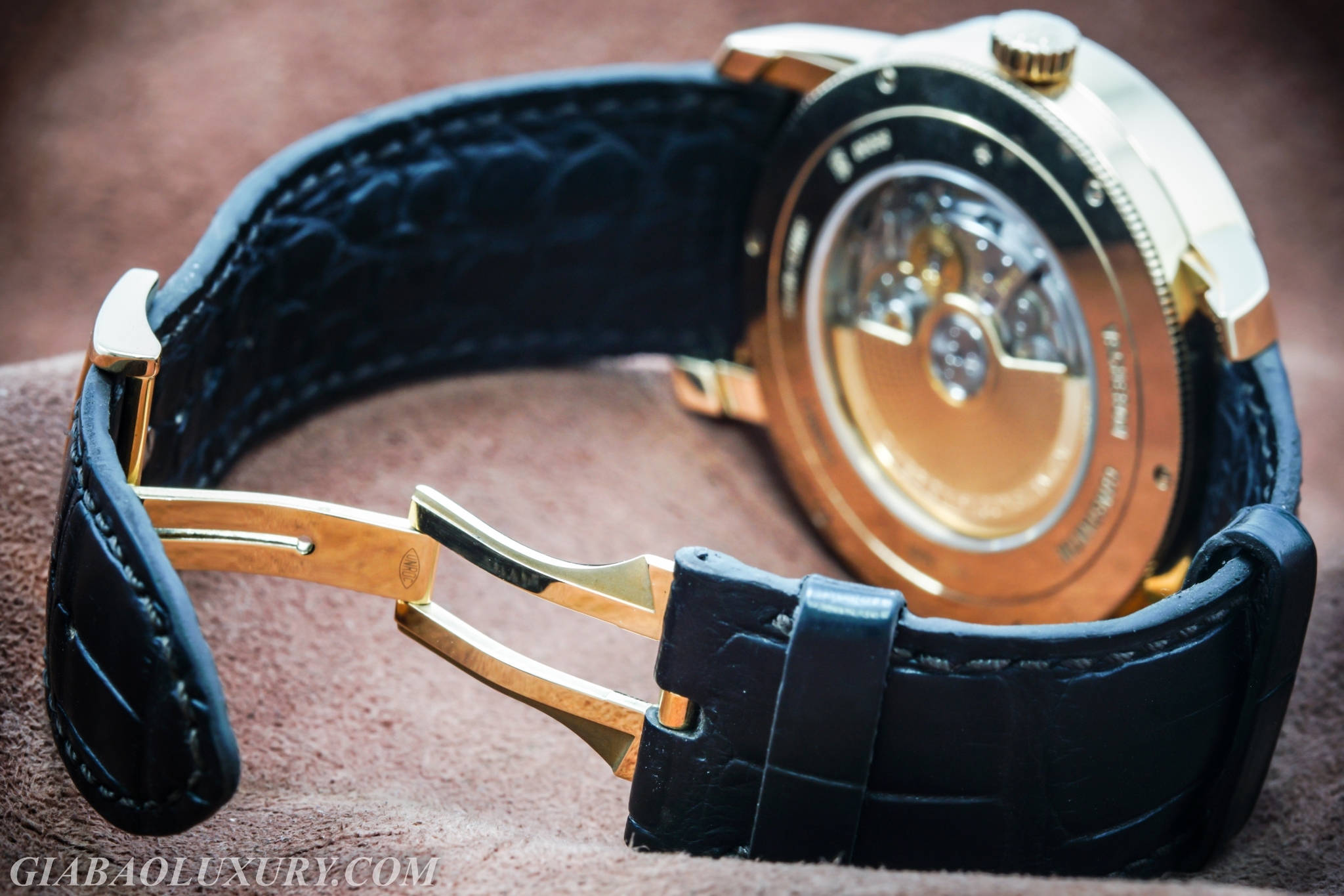 Dây và đáy Vacheron Constantin World Time 86060
