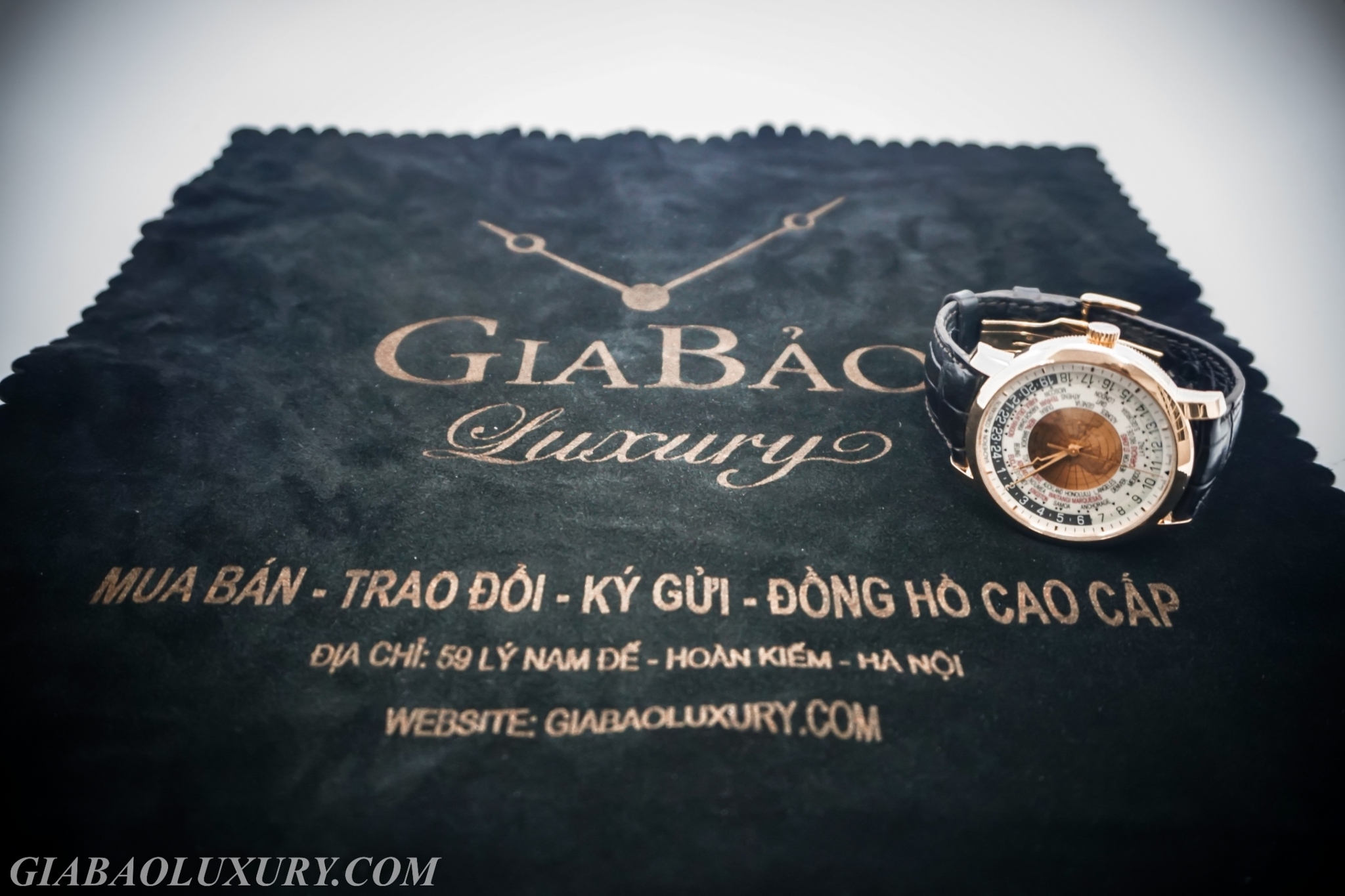 Mặt sau Vacheron Constantin World Time 86060