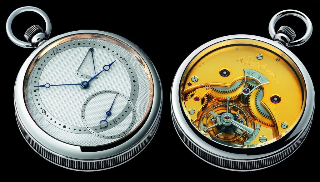 Hai mặt đồng hồ tourbillon bỏ túi đầu tiên của Kari Voutilainen
