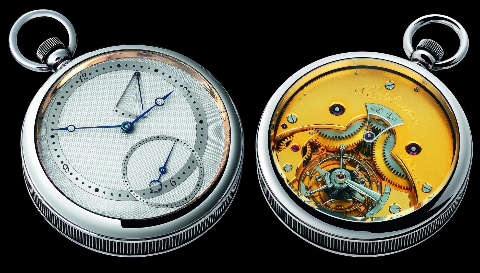 Hai mặt đồng hồ tourbillon bỏ túi đầu tiên của Kari Voutilainen