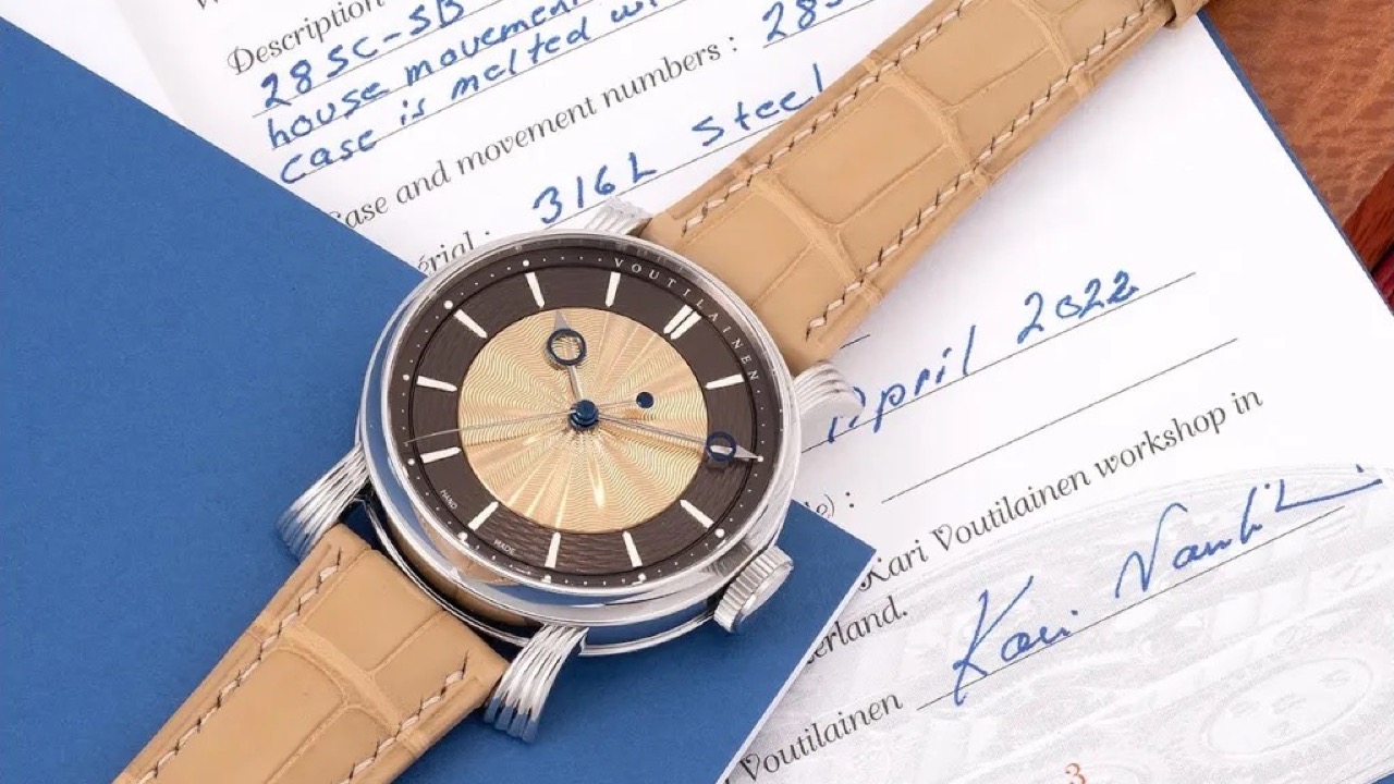 Voutilainen 28SC-SB Art Deco: thép tái chế độc bản