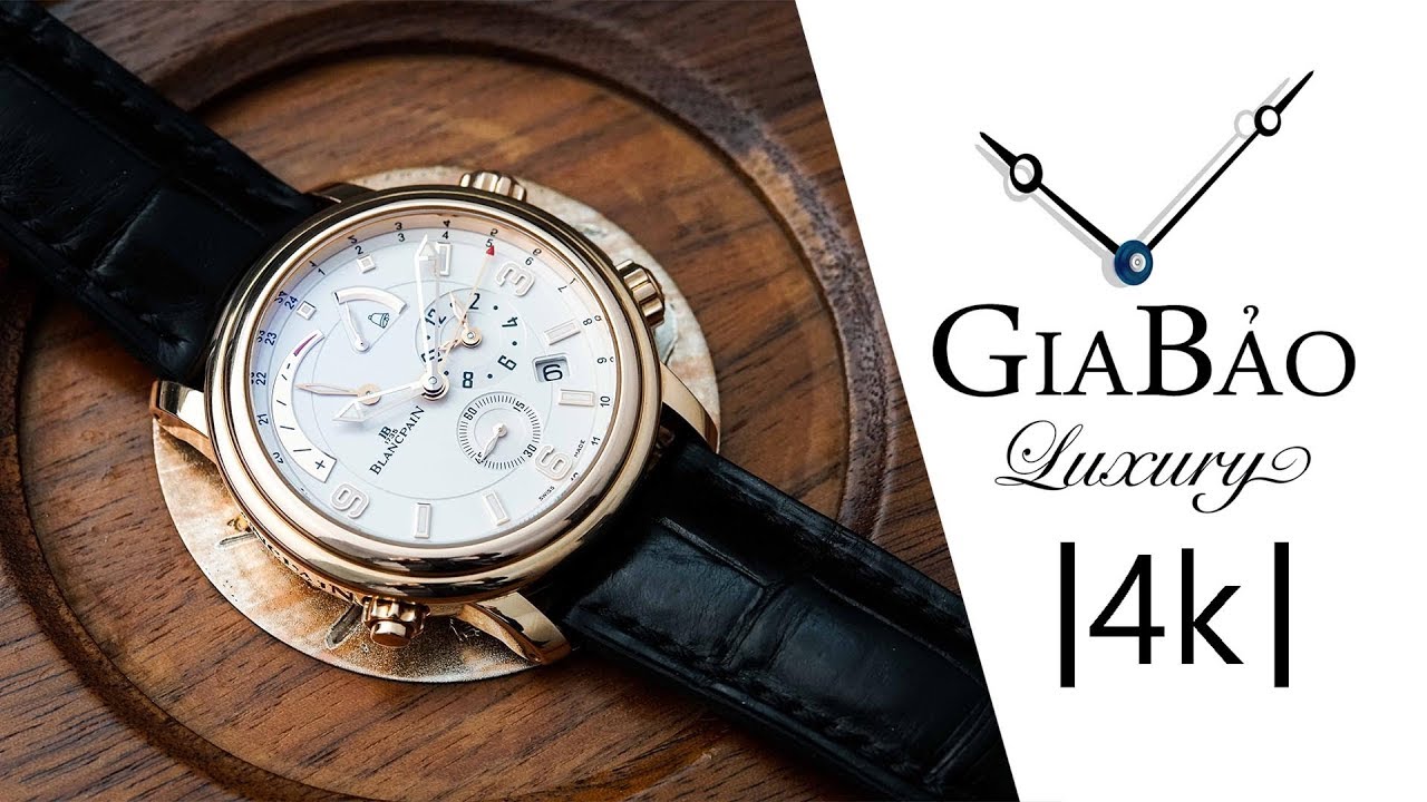 Blancpain Léman Réveil GMT: báo thức cho người đi xa