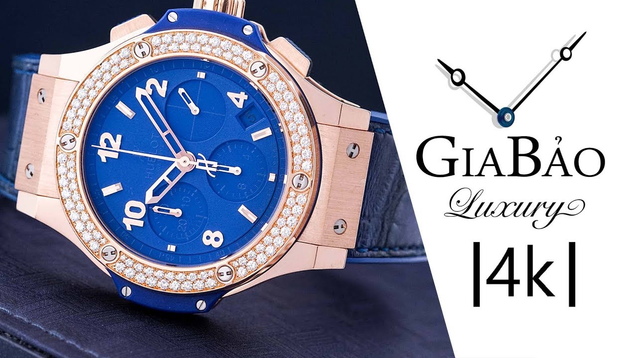 Hublot Big Bang Dark Blue 341.PL: vàng hồng 41 mm