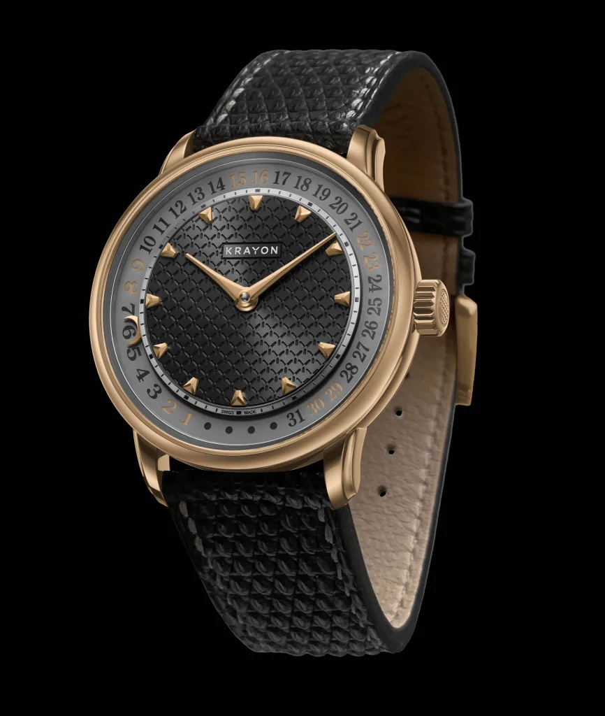 Krayon Anyday Rose Gold nhìn nghiêng ba phần tư