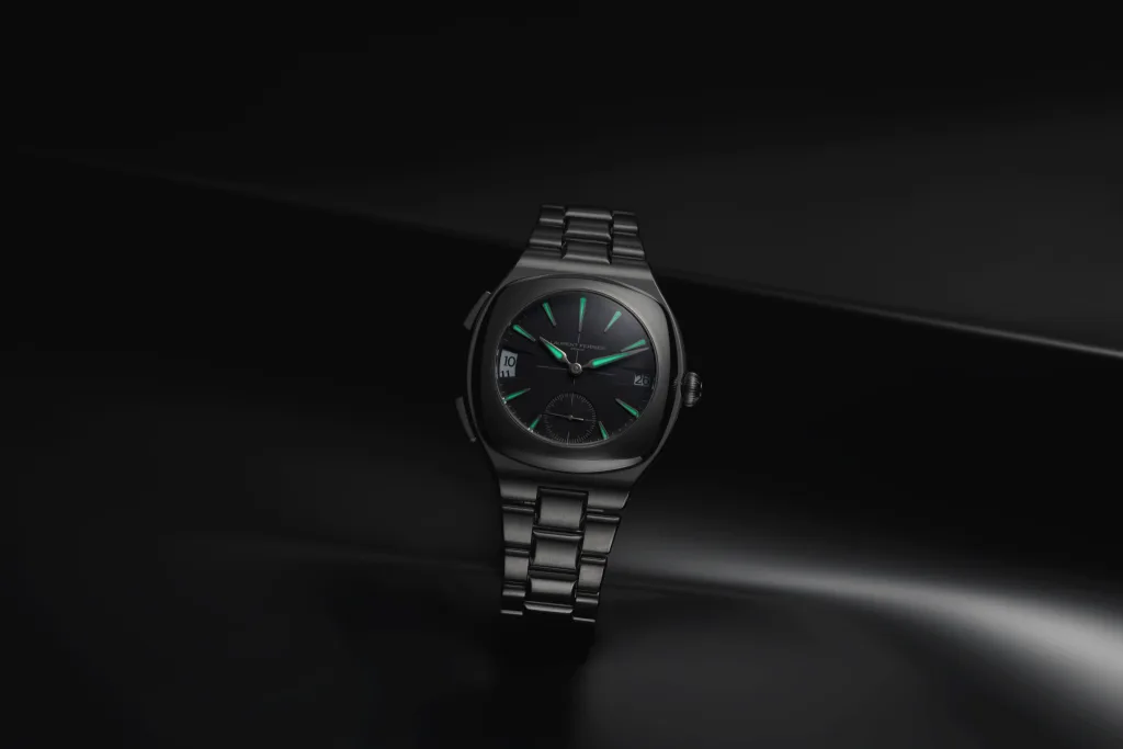 Dạ quang xanh lục trên Sport Traveller Slate Grey