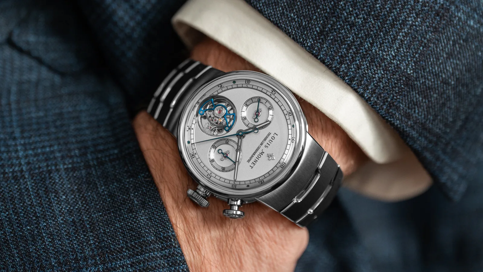 Louis Moinet 1816 Tourbillon Chronograph: hai di sản