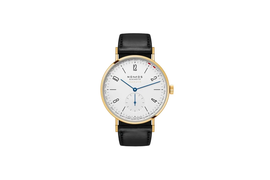 Mặt trước NOMOS Tangente gold neomatik 38 Update Ref. 195