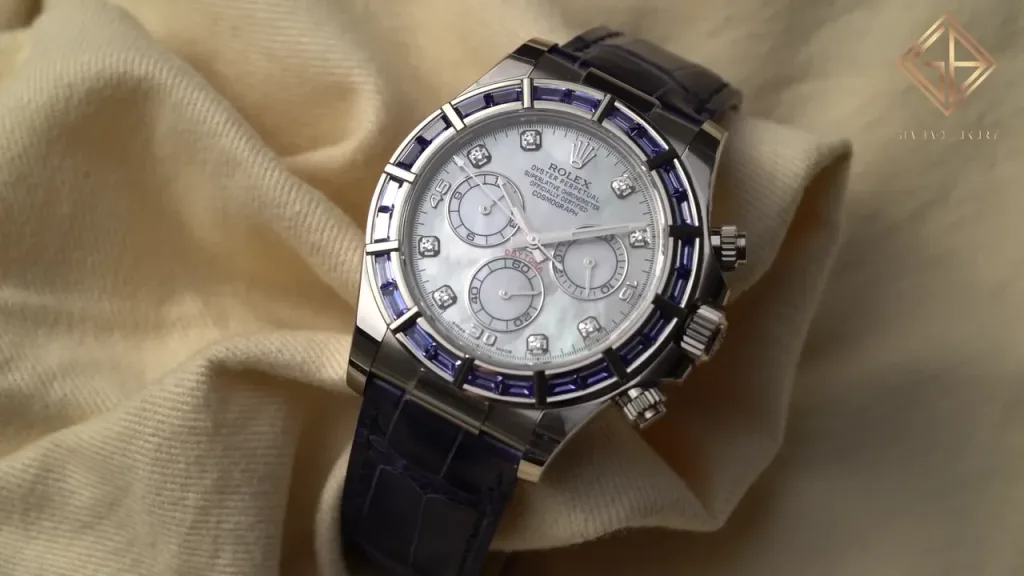 Bố cục chronograph Rolex Daytona 116589SACI