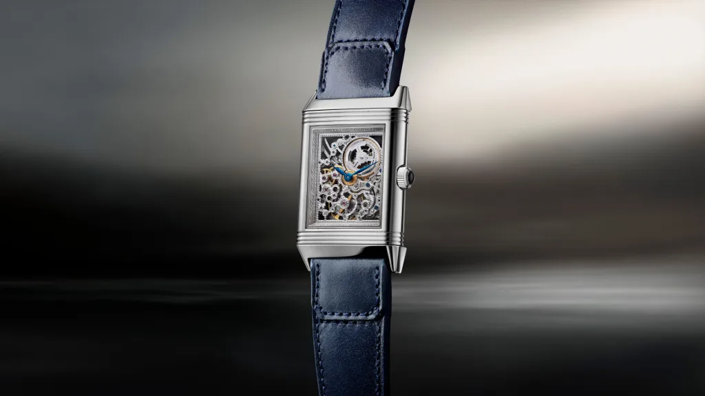 Jaeger-LeCoultre Reverso Platinum Number 1 năm 2001 với bộ máy skeleton