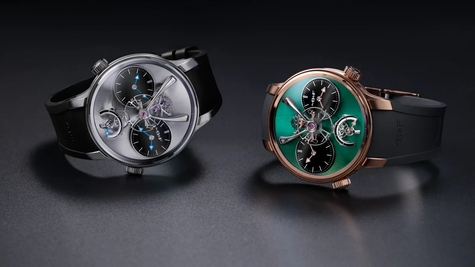 MB&F LM1 EVO: hai múi giờ, một nhịp đập